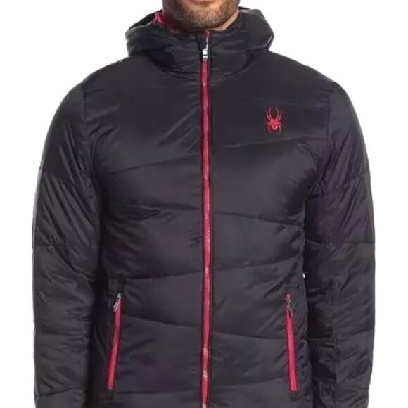 SPYDER NEXUS MEN'S JACKET PUFFER BLACK ㄴㅋ-ㅣ - Picture 3 of 10